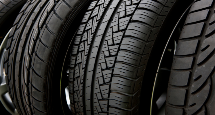 Image of tyres. 