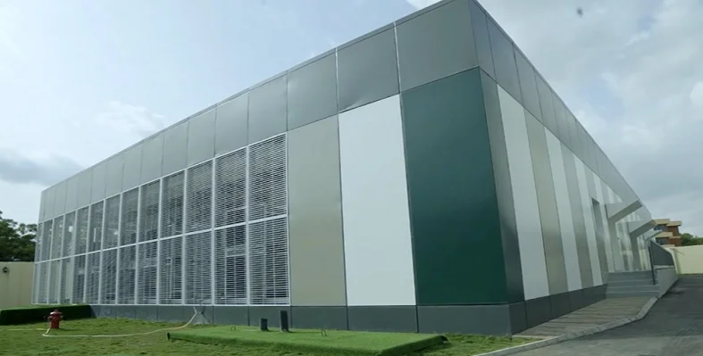 The new data centre in Nigeria.