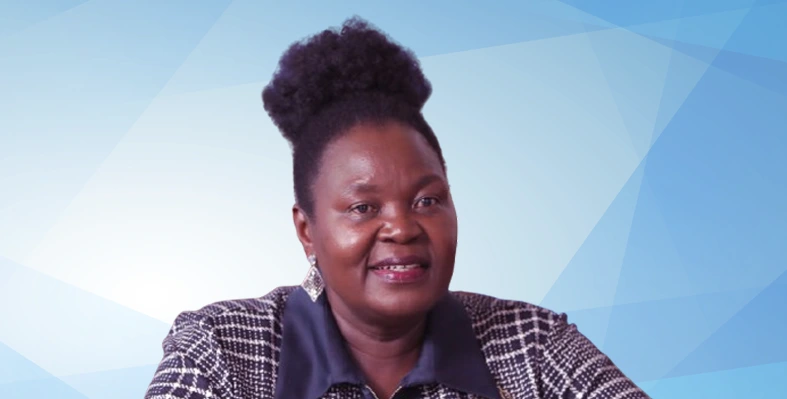 Ugandan Minister of Energy and Mineral Development, Ruth Nankabirwa Ssentamu, headshot.