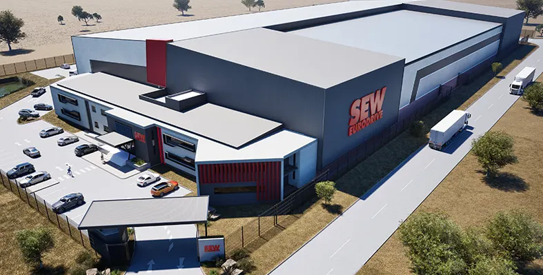 An_image_of_SEW-EURODRIVE's_new_service_and_repair_centre