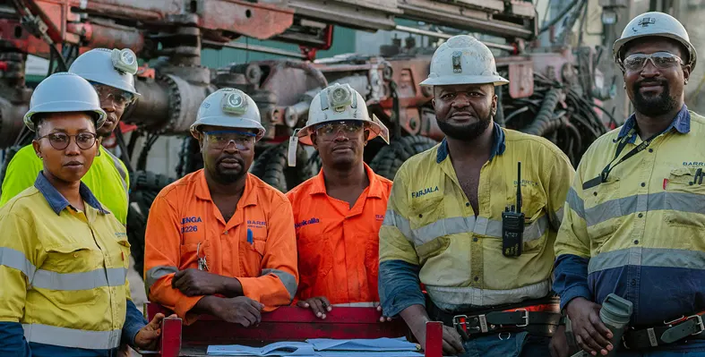 Several_Barrick's_employees_at_the_mining_site