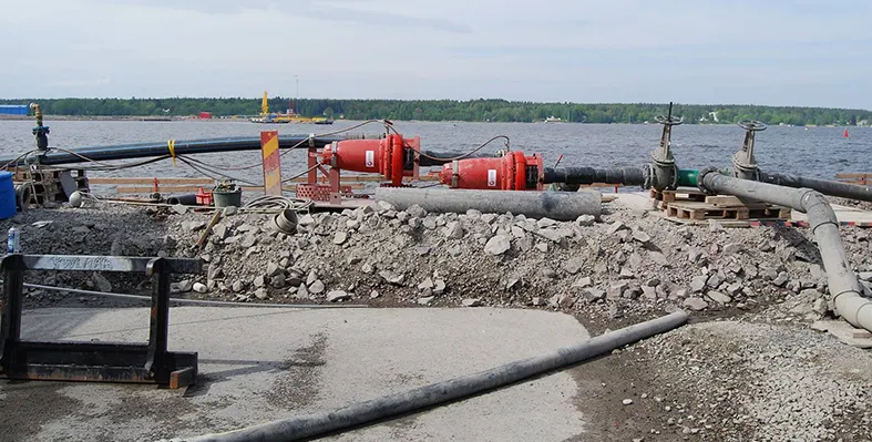 Grindex's_pump_in_action