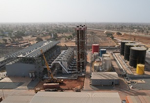 PHOTO 130 MW Malicounda Melec power plant in Mbour