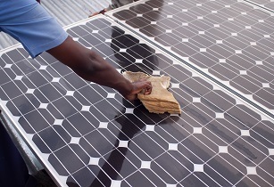 By constructing its own solar power plant, Tingo Foods expects its food processing facility to achieve net zero carbon emissions while also benefiting from considerable energy cost savings Solar_panel_Tingo_foods