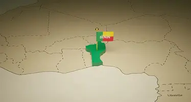 Benin_flag_on_Africa_map