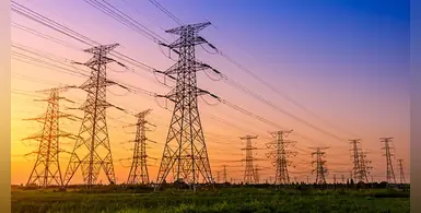 electricity-towers-sunset-landscape