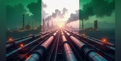 Oil-pipelines-leading-to-refinery-overlaid-with-Nigeria-flag
