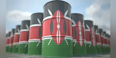 barrels-oil-Kenya-flag