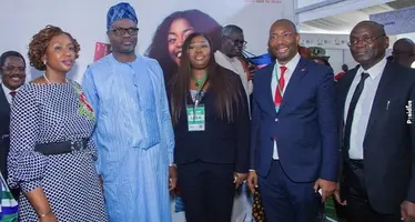 ECOWAS and UBA Africa executives at ECOMOF 2024.