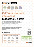 An example certificate for a Kal Tire customer. 