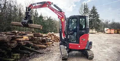 Yanmar's_SV39_mini_Excavator