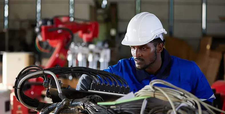 Africa_industrial_engineer_genset_energy