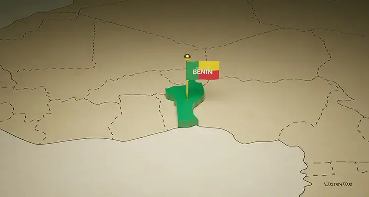 Benin_flag_on_Africa_map