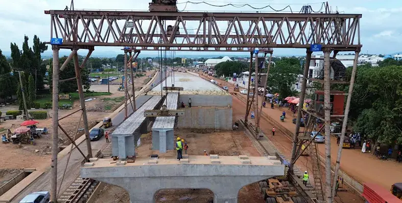 CCECC_precast_Tbeam_Nigeria_roads