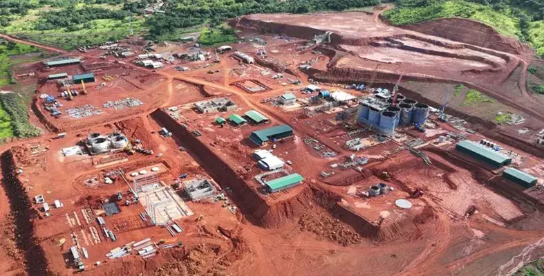 Kiniero_mine_project_site_aerial_view