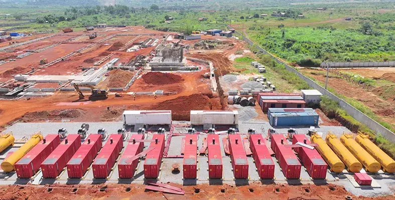 Kouriah_power_plant_Himoinsa_Guinea