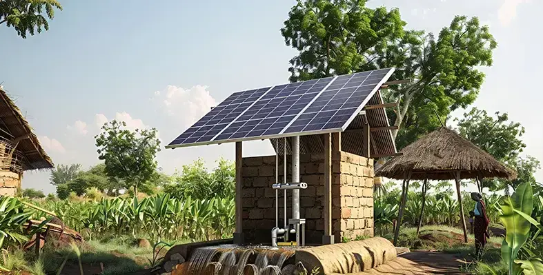 rural_hut_water_solar_panels