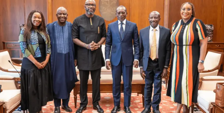 MTN Group leadership visit to Cotonou