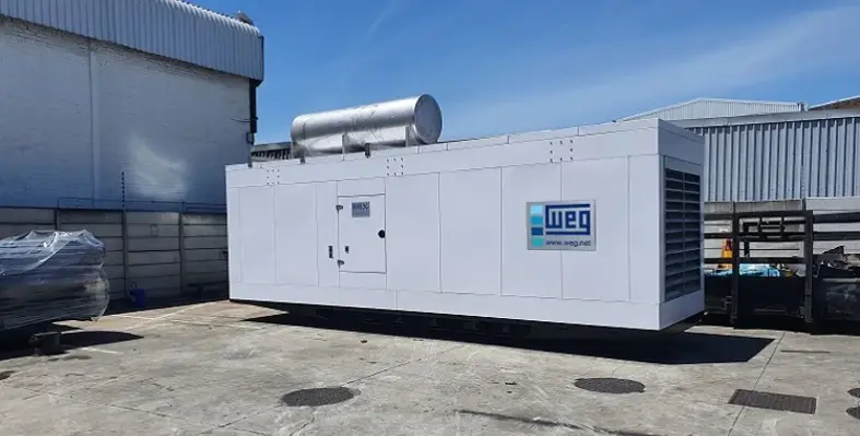 A 700kVA WEG Africa Generator. 