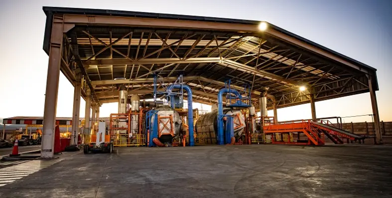 A Kal Tire thermal conversion facility. (Image source: Kal Tire) Kal Tire thermal conversion facility