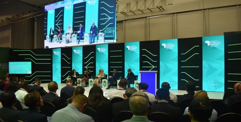 Panel discussion at Mining Indaba 2024.