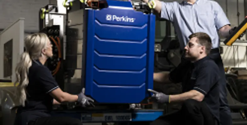 Perkins portfolio includes battery solutions with modular designs. (Image source: Perkins) Perkins batteries