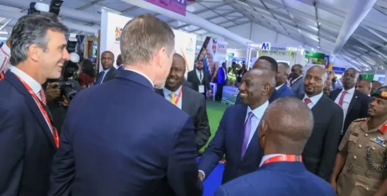 President William Ruto at aef 2023