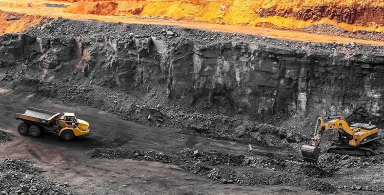 Two machines on site. 