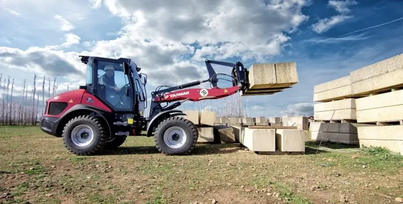 A V7-HW from Yanmar CE that will be on display at INTERMAT. 