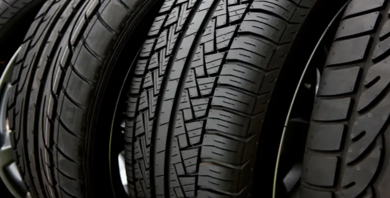Image of tyres. 