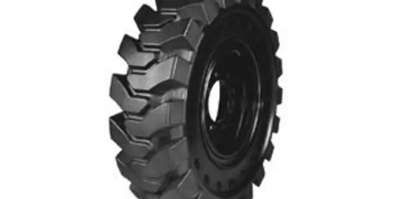 Trident International's solid skid steer tyres. (Image source: Trident International) tyre2